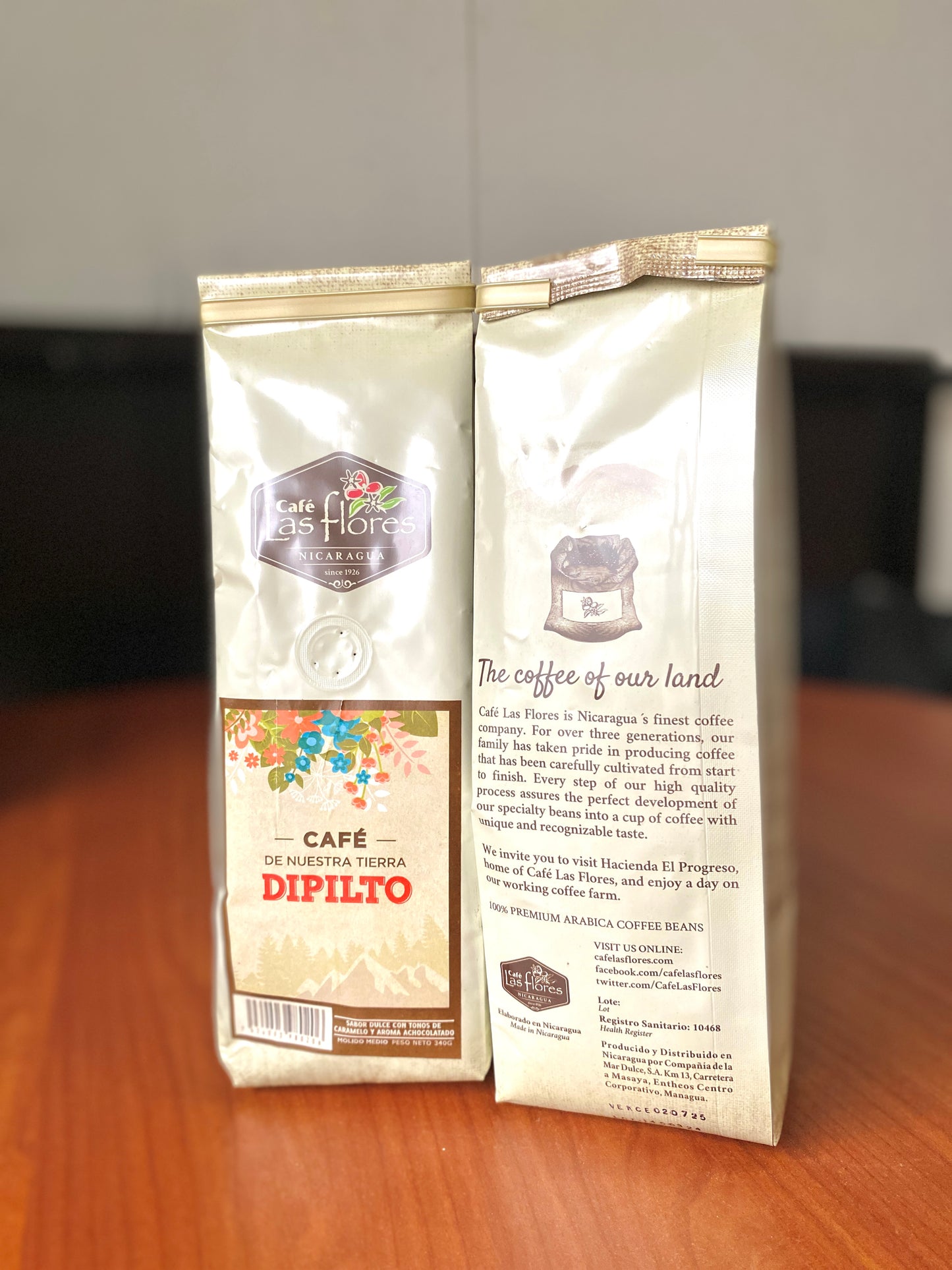 Cafe Las Flores - Dipilto 340 gr